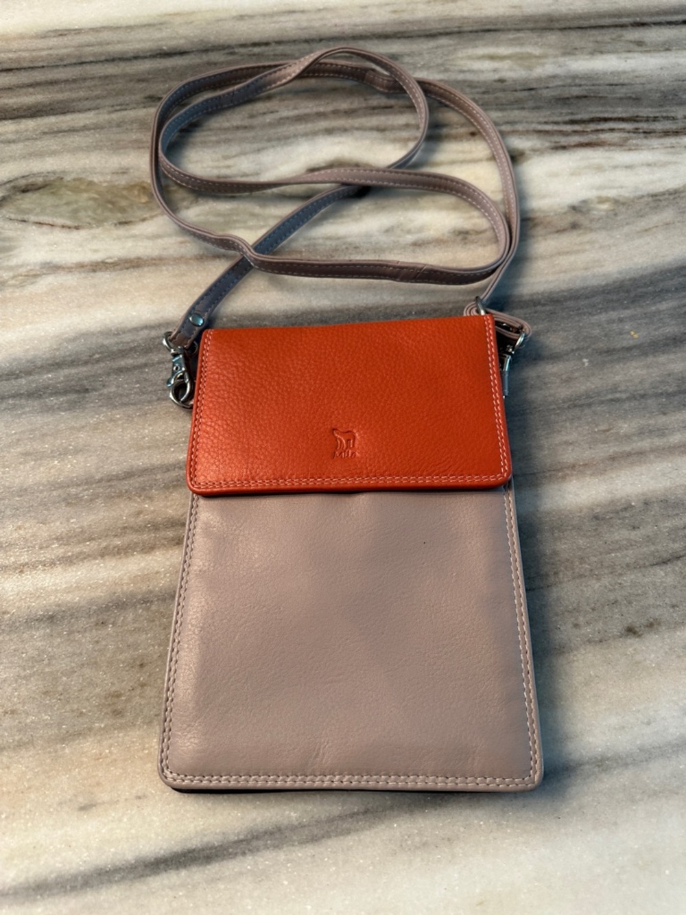MILA CANADA TRAVEL CROSSBODY WITH RFID PROTECTION -NWOT